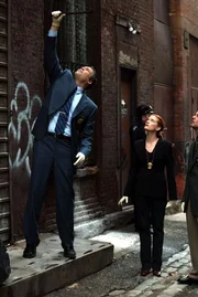 (L-R) Vincent D'Onofrio, Samantha Buck