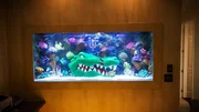 Titus O'Neil's finished tank.