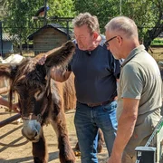 Dr. Herbert Dreesen (l.)