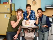 Derek Theler als Danny, Jean-Luc Bilodeau als Ben, twins Ali und Susanne Hartman als Emma und Tahj Mowry als Tucker.
