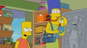 (v.l.n.r.) Bart; Marge; Maggie
