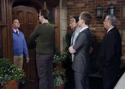 The Captain (Kyle MacLachlan), Marshall Eriksen (Jason Segel), Billy Zabka (William Zabka), Josh Radnor (Ted Mosby), Barney Stinson (Neil Patrick Harris), Ranjit (Marshall Manesh). The Captain (Kyle MacLachlan), Marshall Eriksen (Jason Segel), Billy Zabka (William Zabka), Josh Radnor (Ted Mosby), Barney Stinson (Neil Patrick Harris), Ranjit (Marshall Manesh).