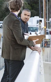 Ermitteln in einem neuen Fall: Derek Morgan (Shemar Moore, r.) und Reid (Matthew Gray Gubler, l.) ...