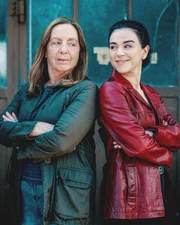 v.li.: Gerti Bruckner, Heidi Mai