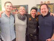 V.l.: Philipp, Ulrike, Kandidatin Betina, R&uuml;diger