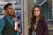 Tahj Mowry (Tucker), Anna Maria Perez de Tagle (Jenna).