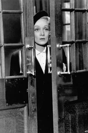 Marlene Dietrich spielt die Titelrolle in dem amerikanischen Kriminalfilm "Zeugin der Anklage", den der in Sucha geborene Billy Wilder inszenierte.