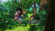 Robin und seine Freunde Little John und Tuck werden im Wald von Landrin in eine Falle gelockt.