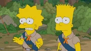 Lisa (l.); Bart (r.)