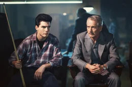 Tom Cruise als Vincent Lauria, Paul Newman als Fast Eddie Felson