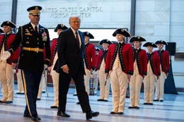 Zur&uuml;ck in die Vergangenheit: Trump umgibt sich gerne mit dem Glamour aus Amerikas Vergangenheit.