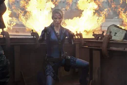 Will Alice um jeden Preis vernichten: Jill Valentine (Sienna Guillory) ...