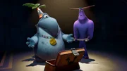 MONSTERS AT WORK - "Meet Mift" - When Tylor is initiated into MIFT during a bizarre ritual, he wants nothing more than to get away from his odd coworkers. But when an emergency strikes Monsters, Inc., MIFT kicks into action and Tylor develops a hint of respect for the misfit team. (Disney) FRITZ, TYLOR