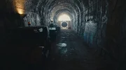 &Uuml;berreste von Nazi-Fahrzeugen aus dem Zweiten Weltkrieg im Bunker von Monte Soratte
