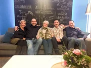 V.l.: Claudia, Gastgeber Timur, Marianne, Peter, Jan