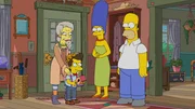 (v.l.n.r.) Blythe; Calvin; Marge; Homer
