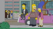 (v.l.n.r.) Bart; Homer; Marge