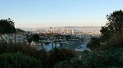 Panoramablick &uuml;ber die D&auml;cher von San Francisco