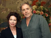 Ein ungleiches Traumpaar: Die &Auml;rztin Dr. Dr. Hannah Blacher (Gudrun Landgrebe), und der exzentrische Schriftsteller Arthur Chalimar (Christian Kohlund).