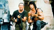Rambo (Sylvester Stallone) ist es gelungen, seinen Freund Trautman (Richard Crenna) aus russischer Gefangenschaft zu befreien.Rambo (Sylvester Stallone) ist es gelungen, seinen Freund Trautman (Richard Crenna) aus russischer Gefangenschaft zu befreien.
