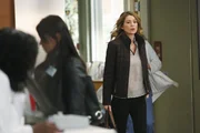 Merediths (Ellen Pompeo) Hilfe ist gefragt. Sie soll eine unangenehme Nachricht &uuml;berbringen ...