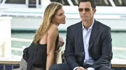 Was Carla (Tricia Helfer) Michael (Jeffrey Donovan) wohl Wichtiges zu sagen hat?