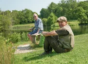 Vinnie & Gazza fly fishing