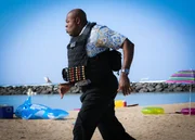 Ist in gro&szlig;er Sorge um seinen Kollegen Steve: Grover (Chi McBride) ...