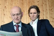 (v.li.): Ignaz Kirchner (Karl Gloger), Kai Ivo Baulitz (Markus Gloger)