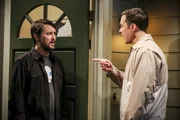Wil Wheaton (Wil Wheaton, l.); Sheldon Cooper (Jim Parsons, r.)