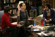 (v.l.n.r.) Howard Wolowitz (Simon Helberg); Sheldon Cooper (Jim Parsons); Rajesh Koothrappali (Kunal Nayyar)