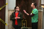 Leonard Hofstadter (Johnny Galecki, l.); Sheldon Cooper (Jim Parsons, r.)