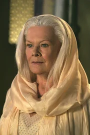 Die Botschafterin des r&auml;tselhaften Volks der Elementals, Aereon (Judi Dench), ist in die Kopfgeldsache verwickelt ...