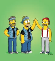 Die Tour von "Cheech & Chong" wird unterbrochen, da Tommy Chong aussteigt. Homer ist großer Fan des Duos und übernimmt seine Rolle. (v.l.n.r.) Chong, Homer und Cheech ... Die Tour von "Cheech & Chong" wird unterbrochen, da Tommy Chong aussteigt. Homer ist großer Fan des Duos und übernimmt seine Rolle. (v.l.n.r.) Chong, Homer und Cheech ...