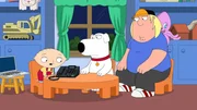 (v.l.n.r.) Stewie Griffin; Brian Griffin; Chris Griffin