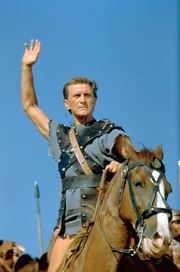 Zum Kampf bereit: der rebellische Sklave Spartacus (Kirk Douglas)