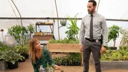 Im Gew&auml;chshaus: Kaitlin Olson als Morgan Gillory, Daniel Sunjata als Adam Karadec