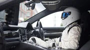 Stig im Porsche Panamera.