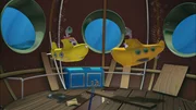 Bess und Timmy werden in der neuen Unterwasserstation eingeschlossen.