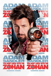 LEG DICH NICHT MIT ZOHAN AN - Plakatmotiv - mit Adam Sandler