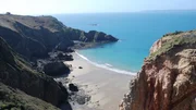 Bucht auf der Insel Sark.