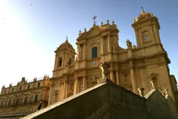 Perle des Barock in Sizilien: die Stadt Noto.