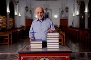 Harald Lesch in der Bibliothek der Universit&auml;t al-Qarawiyyin in F&egrave;s, der &auml;ltesten Hochschule der Welt