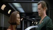 B'Elanna Torres (Roxann Dawson) und Tom Paris (Robert Duncan McNeill)