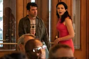 Sam Loudermilk (Ron Livingston, l.); Allison Montgomery (Laura Mennell, r.)