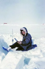 Der Abiturient und Pfadfinder S&ouml;ren Gregersen kam 1960 als milit&auml;risch-technischer Assistent nach Camp Century und verbrachte den ersten Winter unter dem Eis.