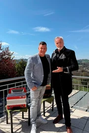 Fred Jaklitsch (Die Seer) und Marc Pircher (li.)