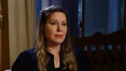 Amy Allan waits to present her findings to the clients during the reveal for an investigation in Shelby Township, MI as seen on Travel Channel's The Dead Files.