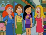 L-R: Casey, Christie White, Katie, Francine