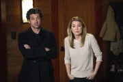 Bekommen &uuml;berraschend Besuch von Amelia: Derek (Patrick Dempsey, l.) und Meredith (Ellen Pompeo, r.) ...